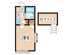 ハイム２１の物件間取画像